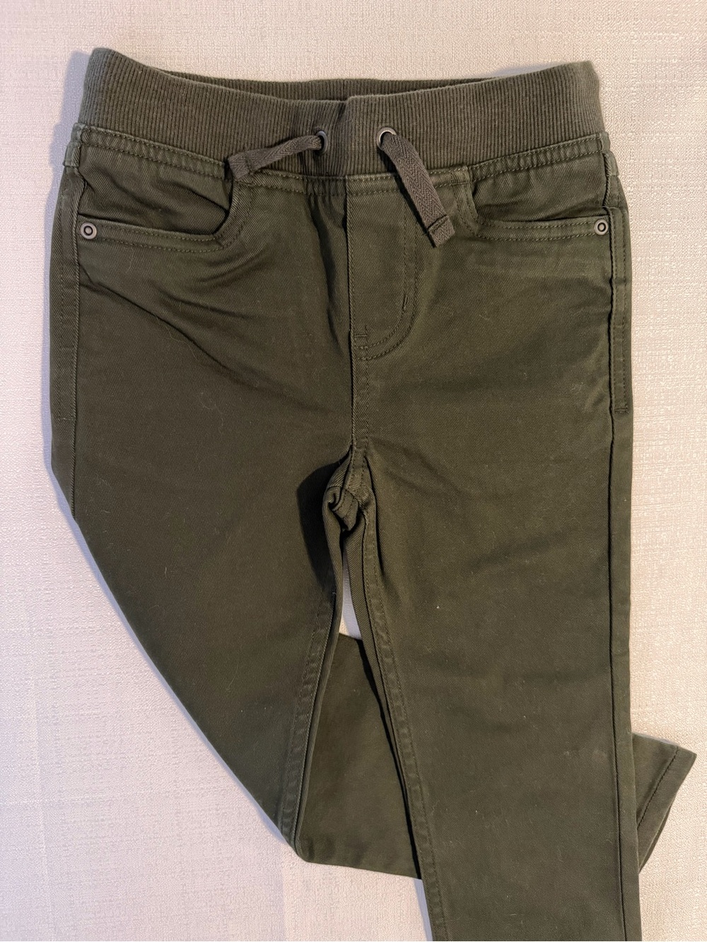 Hanna Andersson Olive Green Pull-On Leggings